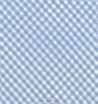Biais vichy coton rouleau 20M replié en 2 de largeur 20-9.5mm bleu ciel