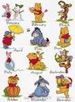 Le calendrier de Winnie et ses amis