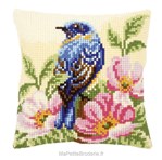 Coussin profil d'oiseau