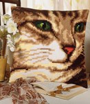 Coussin Portrait de Chat