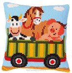 Coussin la ferme- Les animaux de la ferme