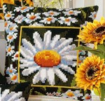 Coussin Marguerites