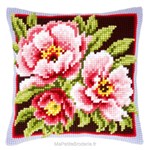 Coussin splendeur rose 1