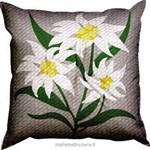 Coussin edelweiss