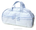 Sac nursery bleu Mon petit coeur