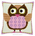 Coussin mlle. hibou