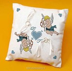 Coussin de Mariage aux Angelots