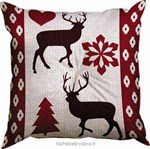 Coussin cerfs