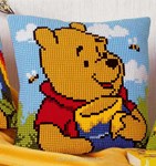 Coussin Winnie et le pot de Miel