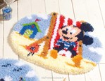 Tapis Mikey a la plage