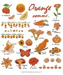 Orange comme