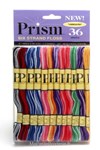 Fil coton prism 6 brins ombrée - Paquet de 36 échevettes