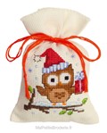 Sachet de senteur Chouette avec cadeau