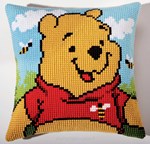 Coussin Winnie et les abeillles