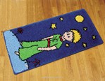 Tapis point noué Le petit prince