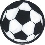 Motif thermocollant Football  Ballon Grand Format