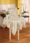 Nappe Fleurs blanches