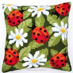 Coussin 5 Coccinelles