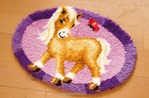 Tapis Point Noué  Petit Poney