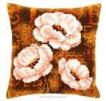 Coussin anémones modernes