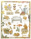 M.B. COLLAGE sur toile Etamine 10.5 fils