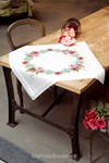 Nappe guirlande de fleurs