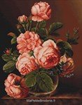 Vase de roses