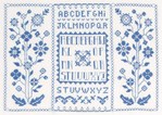 Abécédaire bleu