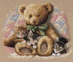 Teddy & Kittens