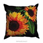 Coussin tournesols