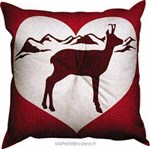 Coussin chamois
