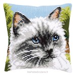 Coussin chat siamois