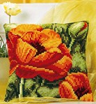 Coussin Coquelicots