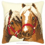 Coussin Calin de chevaux