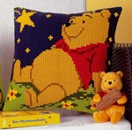 Coussin Winnie et Les Etoiles