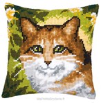 Coussin Chat nature