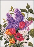 lilas et tulipes