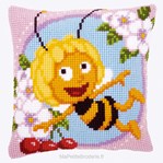 Coussin maia l'abeille