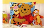 Coussin Winnie et Tigrou