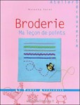 livre Broderie, ma leçon de points - 64 pages