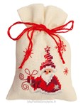 Sachet de senteur Santa avec cadeau