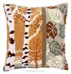 Coussin bouleaux i