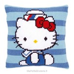 Coussin hello kitty à la mer