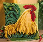 Coussin coq