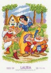 Tableau de naissance - Blanche neige et les sept nains