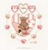 Popcorn heart - tableau de naissance Le cœur de Popcorn
