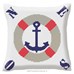 Coussin l'ancre marine