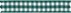 Ruban vichy largeur 5mm vert fonce