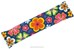 Bas de porte fleurs multicolores