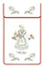 Cache torchon La lorraine sur toile coton blanc